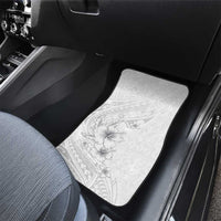 Lotu Tamaiti Samoa Car Mats White Sunday Polynesian Tribal Pattern Elegant Style