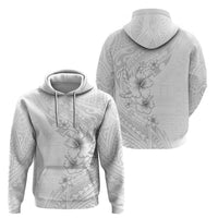 Lotu Tamaiti Samoa Hoodie White Sunday Polynesian Tribal Pattern Elegant Style LT05 - Polynesian Pride