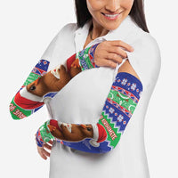 New Zealand Christmas Arm Sleeves Have Yourself A Kiwi-tastic Christmas - Polynesian Pride