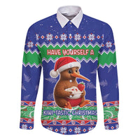 New Zealand Christmas Family Matching Short Sleeve Bodycon Dress and Hawaiian Shirt Have Yourself A Kiwi-tastic Christmas - Polynesian Pride