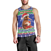 New Zealand Christmas Men Tank Top Have Yourself A Kiwi-tastic Christmas - Polynesian Pride