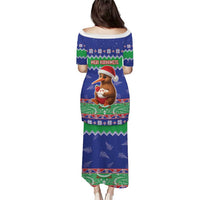 New Zealand Christmas Puletasi Have Yourself A Kiwi-tastic Christmas - Polynesian Pride