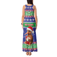 New Zealand Christmas Tank Maxi Dress Have Yourself A Kiwi-tastic Christmas - Polynesian Pride
