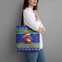 New Zealand Christmas Tote Bag Have Yourself A Kiwi-tastic Christmas - Polynesian Pride