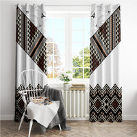 New Zealand Aotearoa Window Curtain Taniko Art Simple Style LT05 - Polynesian Pride