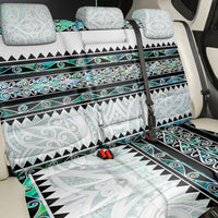 New Zealand Aotearoa Back Car Seat Cover With Paua Shell Kowhaiwhai Pattern LT05 - Polynesian Pride