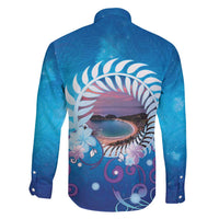 New Zealand Matapouri Beach Landscape Family Matching Short Sleeve Bodycon Dress and Hawaiian Shirt