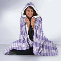 Aloha Hawaii Palaka Hooded Blanket Purple Plumeria Lei LT05 - Polynesian Pride