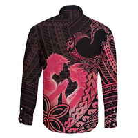 Alofa Samoa Valentine Red Family Matching Summer Maxi Dress and Hawaiian Shirt Love Is The Greatest Thing