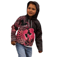 Alofa Samoa Valentine Red Kid Hoodie Love Is The Greatest Thing LT05 - Polynesian Pride