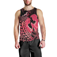 Alofa Samoa Valentine Red Men Tank Top Love Is The Greatest Thing
