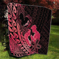 Alofa Samoa Valentine Red Quilt Love Is The Greatest Thing LT05 - Polynesian Pride