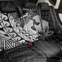 Alofa Samoa Valentine Black Back Car Seat Cover Love Is The Greatest Thing LT05 - Polynesian Pride