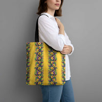 Aloha Hawaii Mardi Gras Tote Bag Gold Style