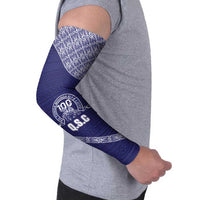 Tonga Queen Salote College Arm Sleeves 100 Years Anniversary Navy Color LT05 - Polynesian Pride