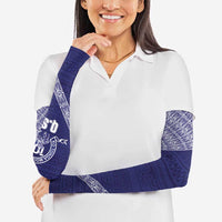 Tonga Queen Salote College Arm Sleeves 100 Years Anniversary Navy Color LT05 - Polynesian Pride