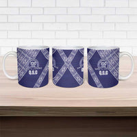 Tonga Queen Salote College Ceramic Mug 100 Years Anniversary Navy Color