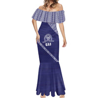 Tonga Queen Salote College Mermaid Dress 100 Years Anniversary Navy Color