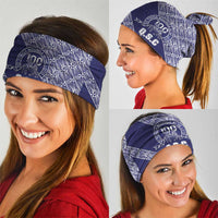Tonga Queen Salote College Neck Gaiter 100 Years Anniversary Navy Color LT05 - Polynesian Pride