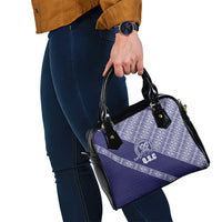Tonga Queen Salote College Shoulder Handbag 100 Years Anniversary Navy Color