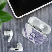 Tonga Queen Salote College AirPods Case 100 Years Anniversary White Color LT05 - Polynesian Pride