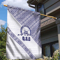 Tonga Queen Salote College Garden Flag 100 Years Anniversary White Color LT05 - Polynesian Pride