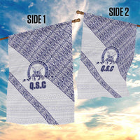 Tonga Queen Salote College Garden Flag 100 Years Anniversary White Color LT05 - Polynesian Pride