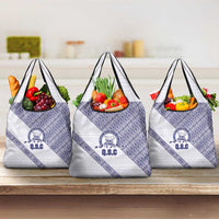 Tonga Queen Salote College Grocery Bag 100 Years Anniversary White Color LT05 3-pack One Size White - Polynesian Pride