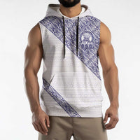 Tonga Queen Salote College Sleeveless Hoodie 100 Years Anniversary White Color