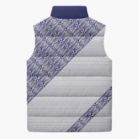 Tonga Queen Salote College Sleeveless Puffer Jacket 100 Years Anniversary White Color LT05 - Polynesian Pride