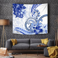 Polynesia Paisley Tapestry Mix Navy Polynesian Pattern