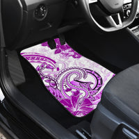 Polynesia Paisley Car Mats Mix Pink Polynesian Pattern