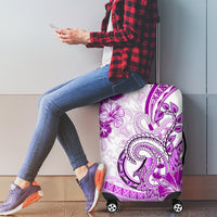 Polynesia Paisley Luggage Cover Mix Pink Polynesian Pattern LT05 - Polynesian Pride