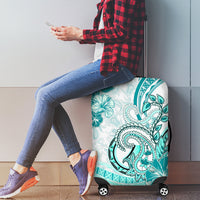 Polynesia Paisley Luggage Cover Mix Teal Polynesian Pattern LT05 - Polynesian Pride