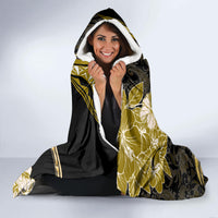 Polynesia Paisley Hooded Blanket Mix Gold Polynesian Pattern LT05 - Polynesian Pride