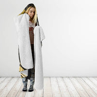 Polynesia Paisley Hooded Blanket Mix Gold Polynesian Pattern LT05 - Polynesian Pride