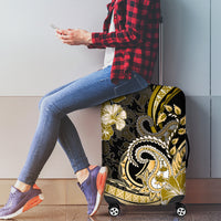 Polynesia Paisley Luggage Cover Mix Gold Polynesian Pattern LT05 - Polynesian Pride