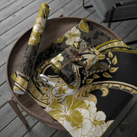 Polynesia Paisley Wrapping Paper Mix Gold Polynesian Pattern - Polynesian Pride