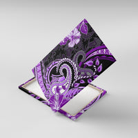 Polynesia Paisley Canvas Wall Art Mix Purple Polynesian Pattern