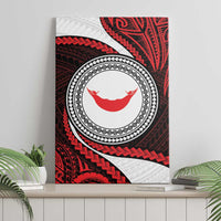 Easter Island Canvas Wall Art Moai Statues Polynesian Style