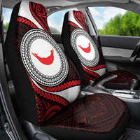 Easter Island Car Seat Cover Moai Statues Polynesian Style