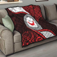 Easter Island Quilt Moai Statues Polynesian Style