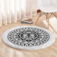 New Zealand Aotearoa Round Carpet Maori Te Mata O Rongokako LT05 - Polynesian Pride