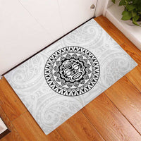 New Zealand Aotearoa Rubber Doormat Maori Te Mata O Rongokako LT05 - Polynesian Pride