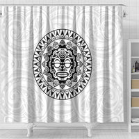 New Zealand Aotearoa Shower Curtain Maori Te Mata O Rongokako