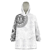 New Zealand Aotearoa Wearable Blanket Hoodie Maori Te Mata O Rongokako