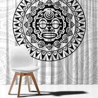 New Zealand Aotearoa Window Curtain Maori Te Mata O Rongokako