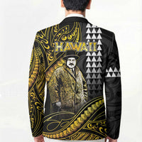 Hawaii Kuhio The Citizen Prince Blazer Gold Polynesian Tribal Tattoo LT05 - Polynesian Pride