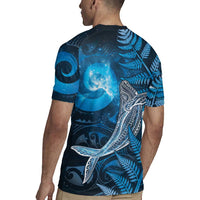 New Zealand Matariki Rugby Jersey Maori Koru With Humpback Whale Blue