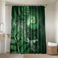 New Zealand Matariki Bathroom Set Maori Koru With Humpback Whale Green